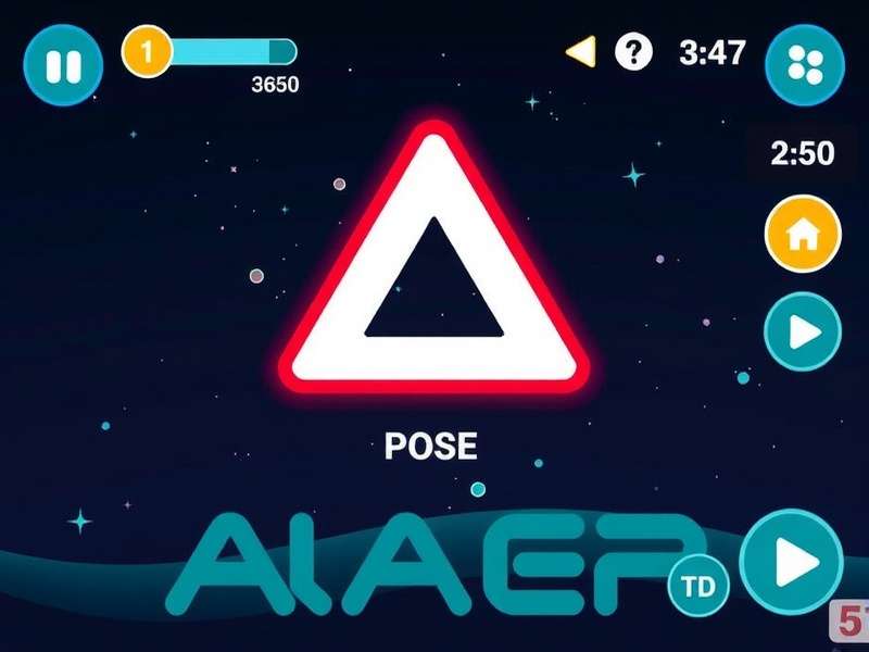 Triangle Pose Ace Game Screenshot